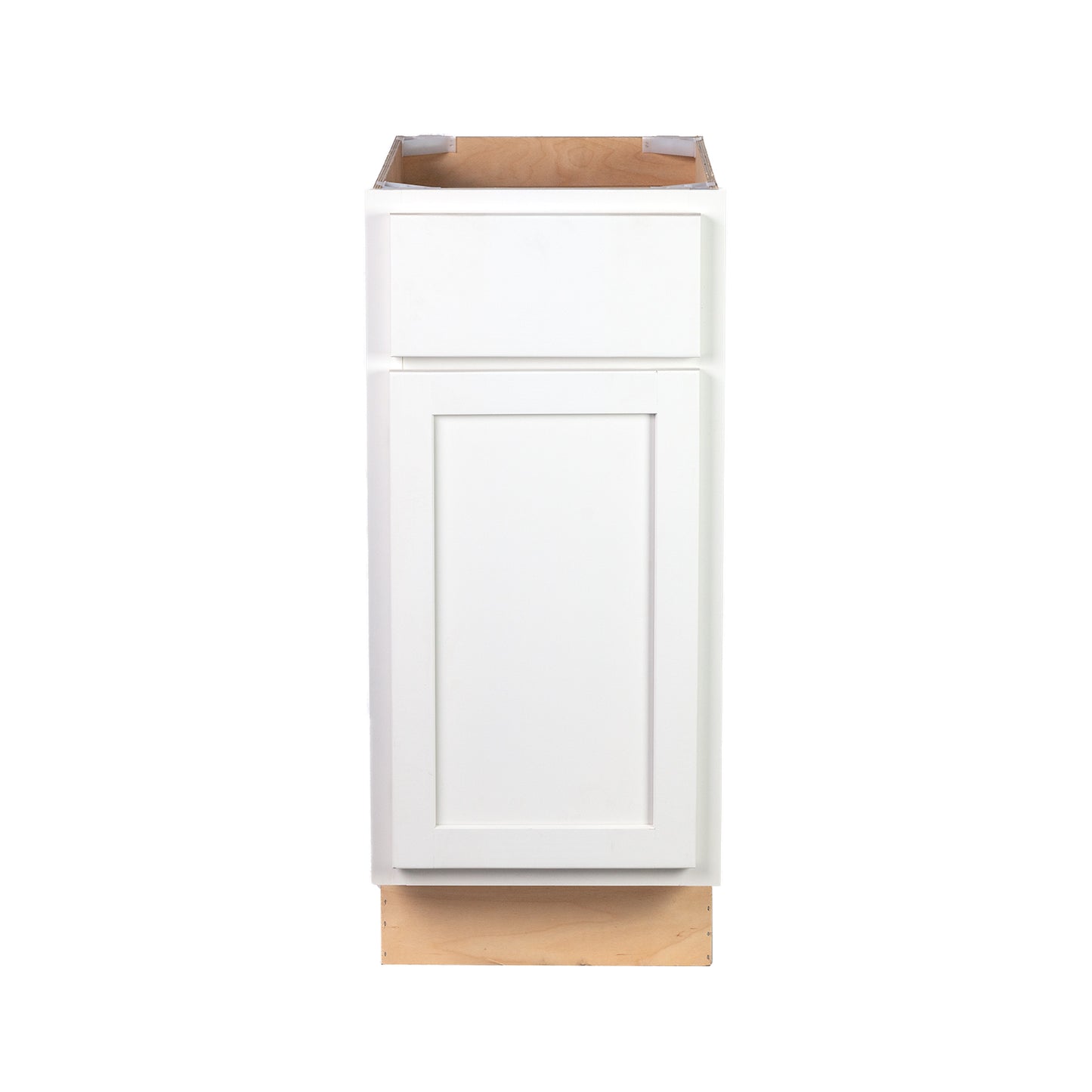 Quicklock RTA (Ready-to-Assemble) Pure White Base Cabinet | 24"Wx34.5"Hx24"D