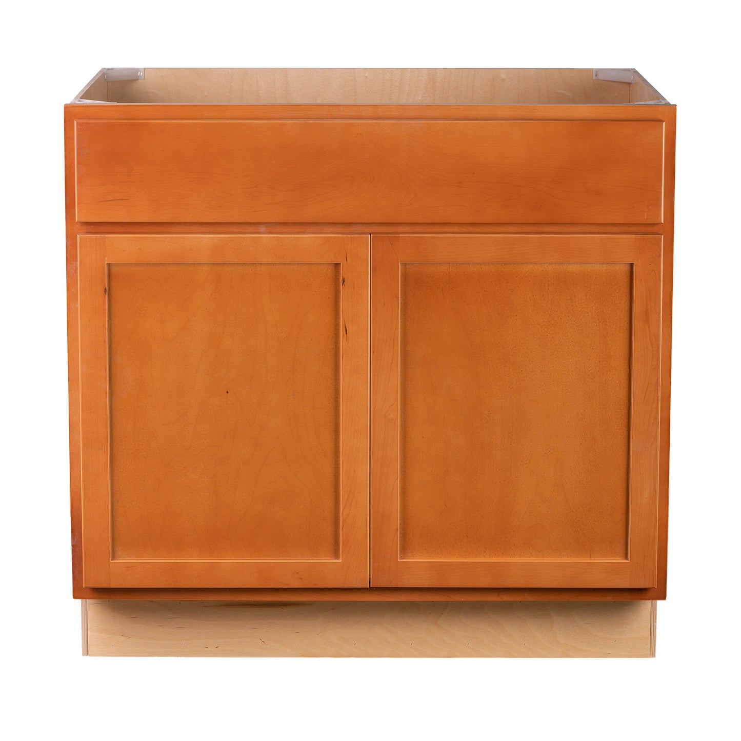 Quicklock RTA (Ready-to-Assemble) Provincial Stain Base Cabinet | 36"Wx34.5"Hx24"D