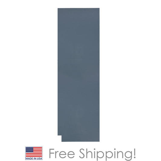 Quicklock RTA (Ready-to-Assemble) Needlepoint Navy .25"X23.25"X84" Pantry End Panel - Right Side