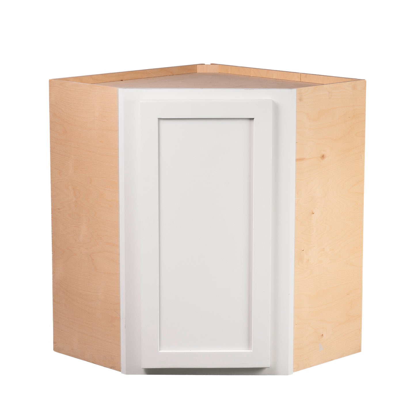 Quicklock RTA (Ready-to-Assemble) Pure White 24"WX30"HX12"D Wall Corner Cabinet
