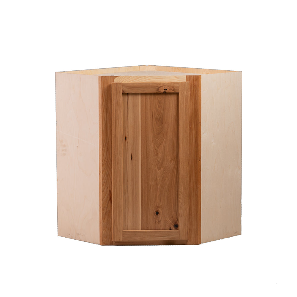 Quicklock RTA (Ready-to-Assemble) Rustic Hickory 24"Wx42"Hx12"D Wall Corner Cabinet
