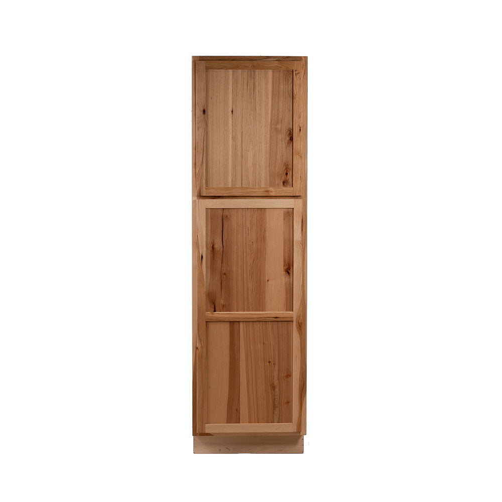 Quicklock RTA (Ready-to-Assemble) Rustic Hickory Pantry Cabinet- 24"W x (30", 36", 42", 54", 84"H)