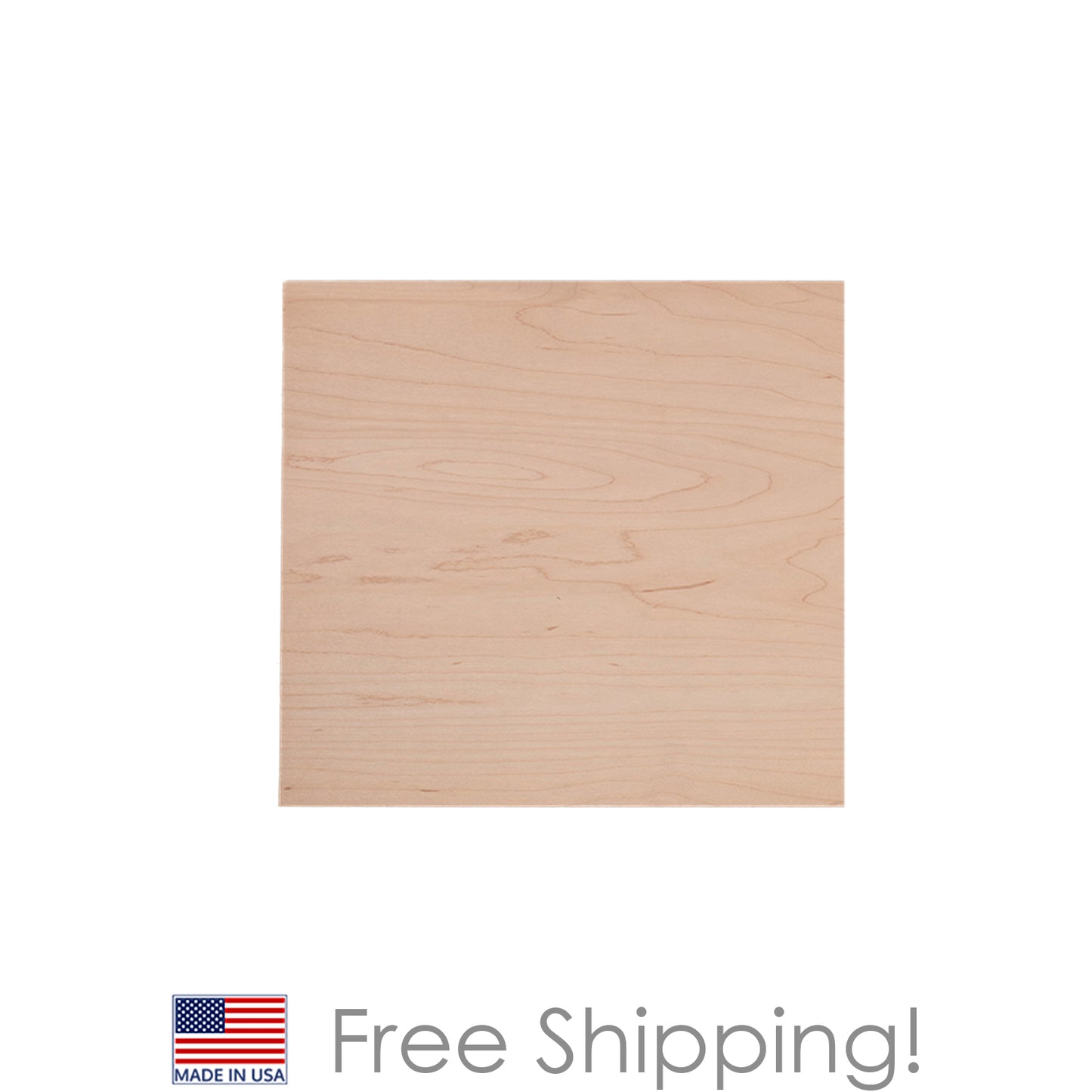 Quicklock RTA (Ready-to-Assemble) Raw Maple .25"X11.25"X12" End Panel