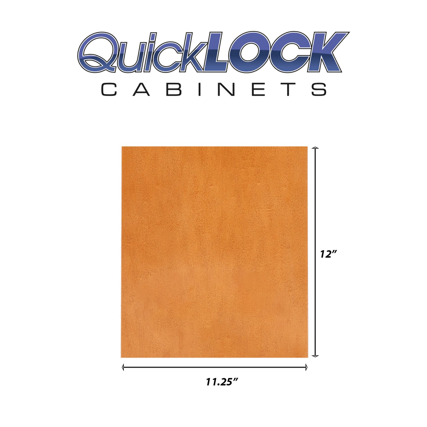Quicklock RTA (Ready-to-Assemble) Provincial Stain .25"X11.25"X12" End Panel