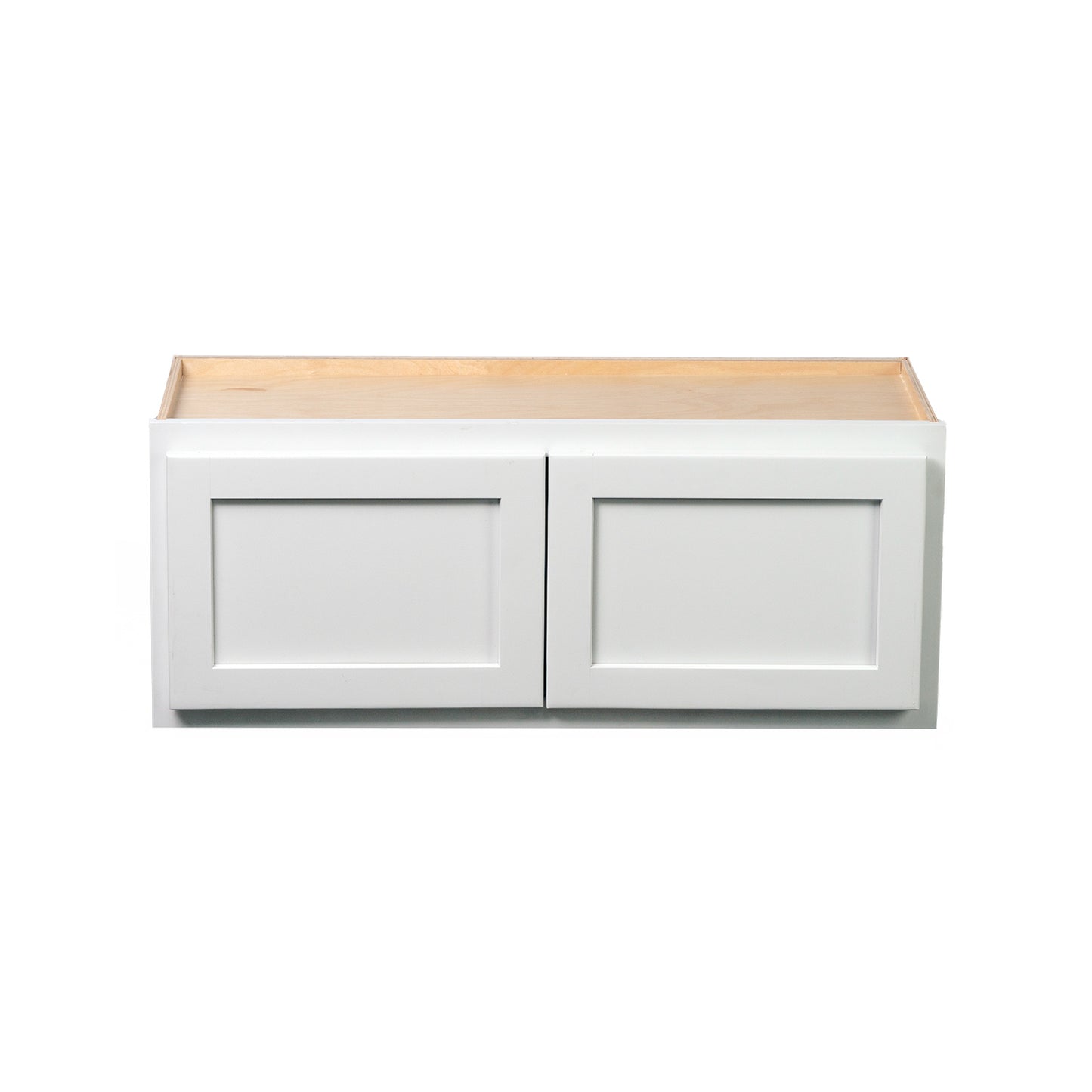 Quicklock RTA (Ready-to-Assemble) Pure White 36"Wx18"Hx12"D Refrigerator Wall Cabinet