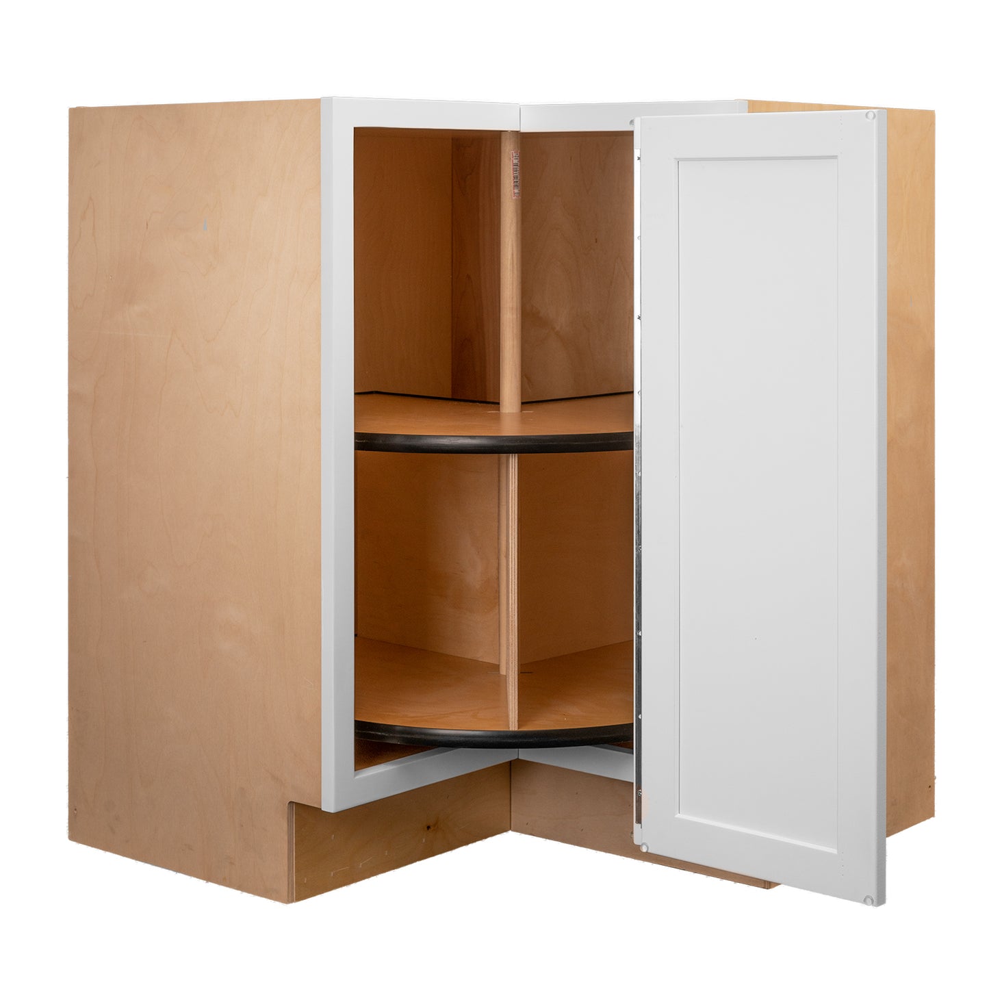 Quicklock RTA (Ready-to-Assemble) Pure White Lazy Susan Cabinet | 18"D x 30" W x 34.5"